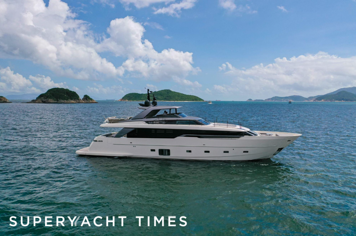 29m Sanlorenzo yacht SL96 sold