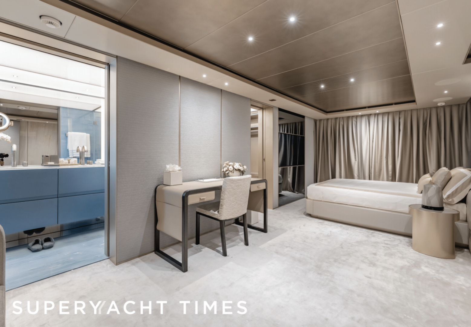 Silver Star yacht stateroom