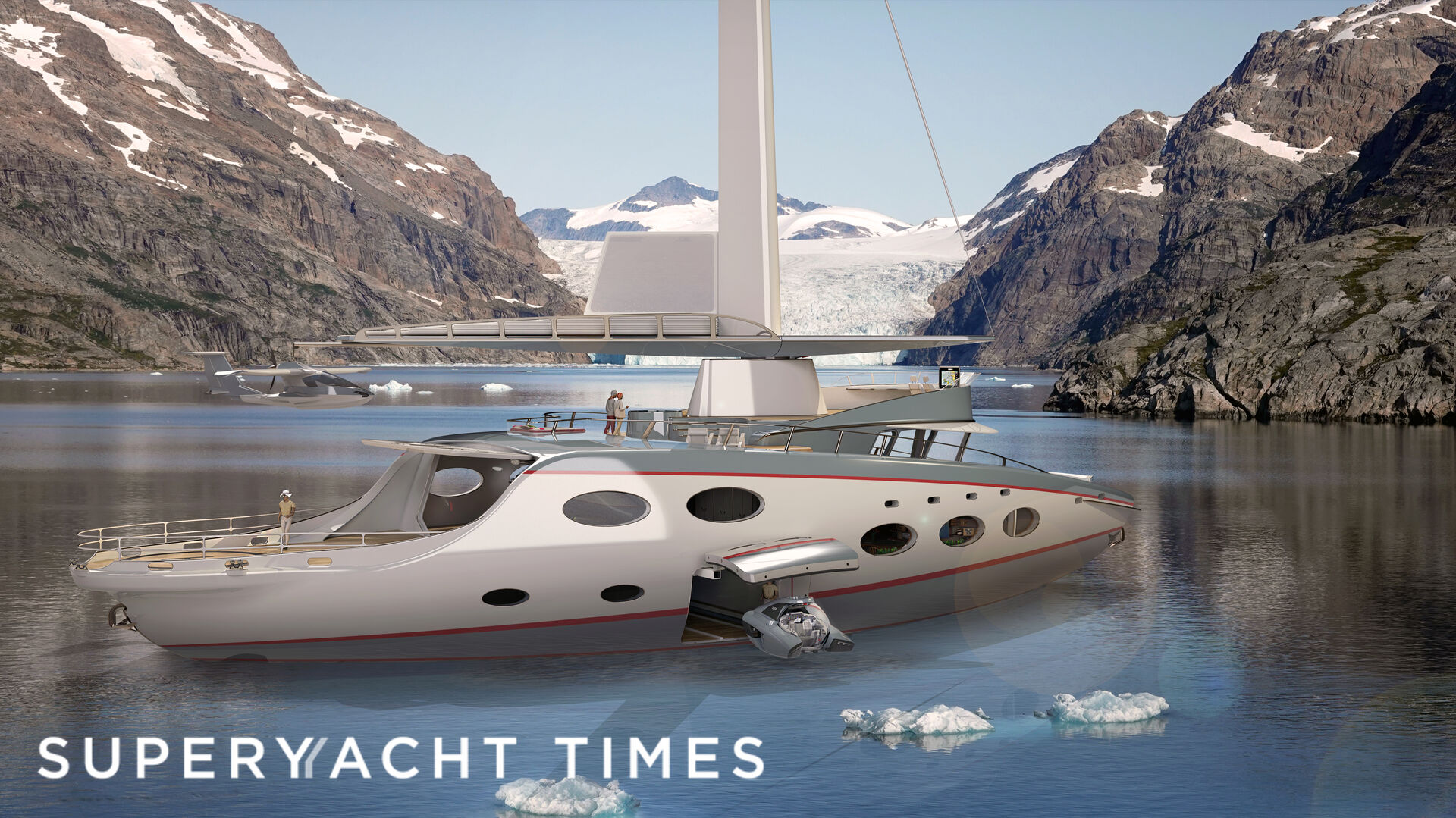 2US yacht concept exterior design 