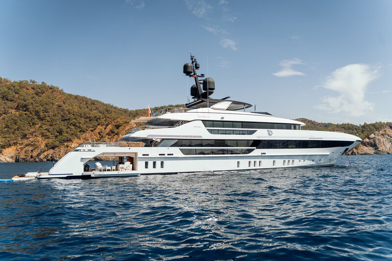53m Sanlorenzo 52 Steel superyacht KD sold
