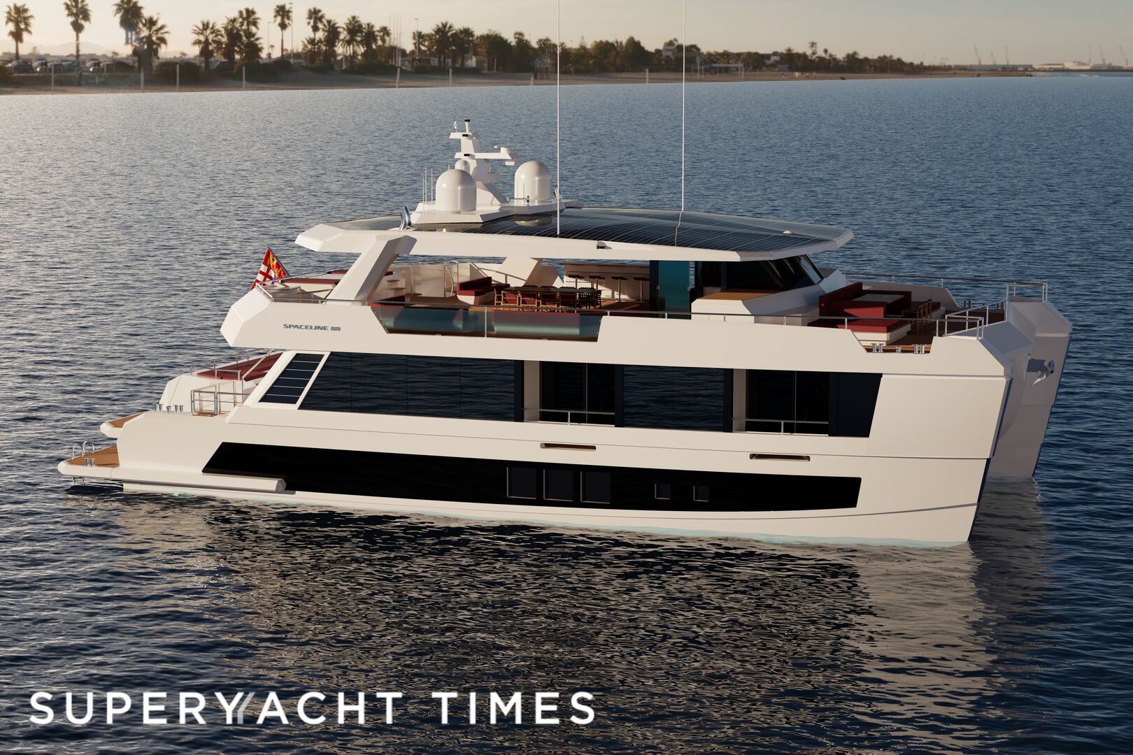 Unveiling the Spaceline 88: The electrified Ultimate Catamaran redefining luxury and space — SuperYacht Times