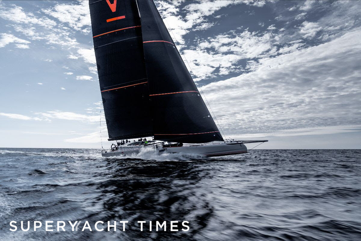 34m Baltic 111 sailing yacht Raven completes sea trials