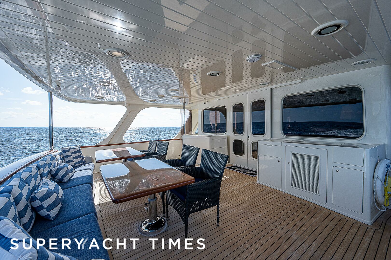 Elijah Jane yacht deck
