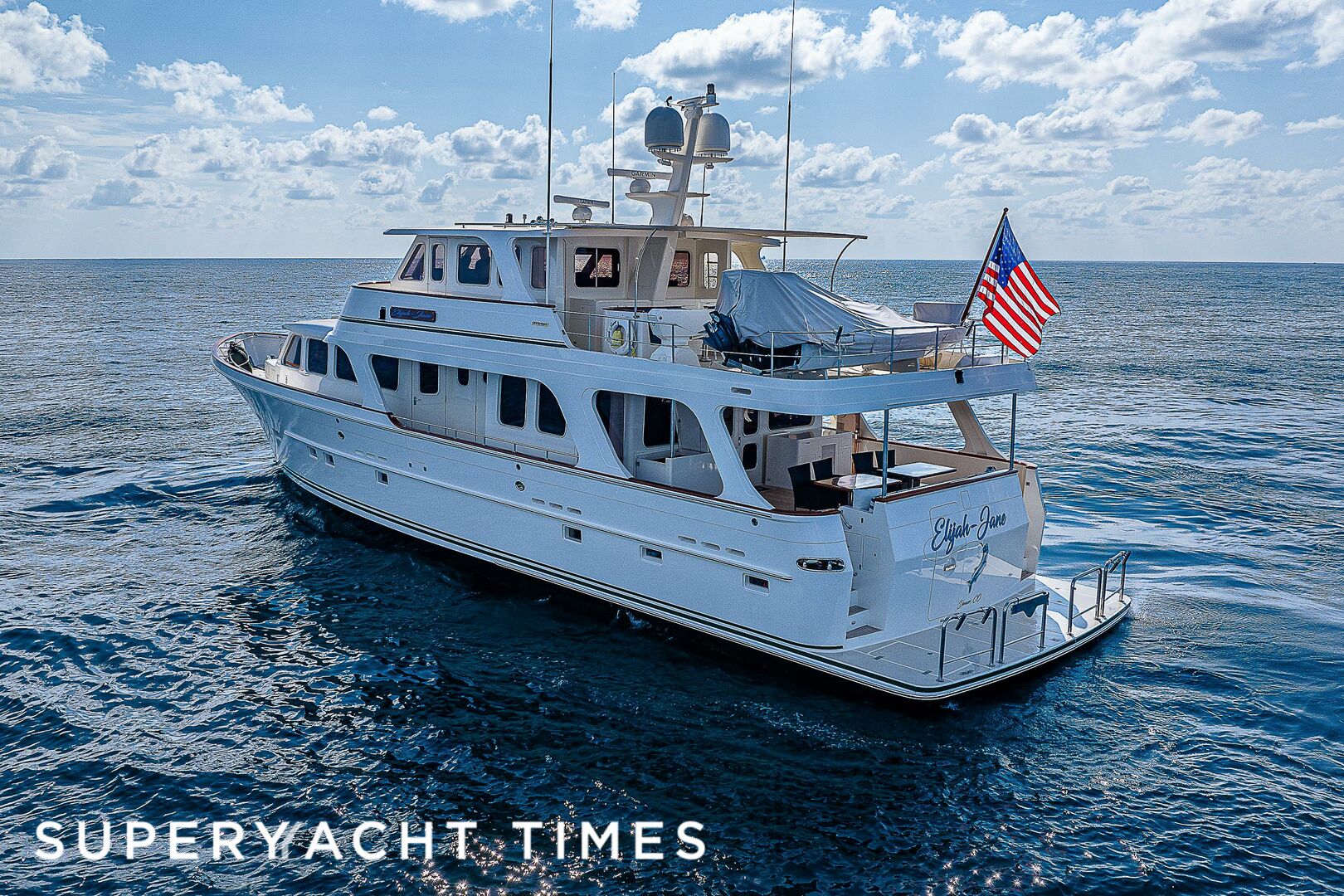Elijah Jane yacht anchored