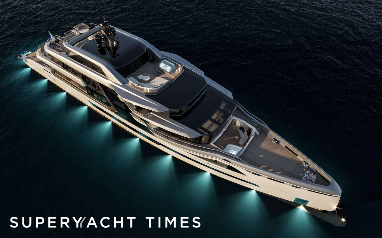 Golden Yachts reveals 65m superyacht concept Vesper at MYS