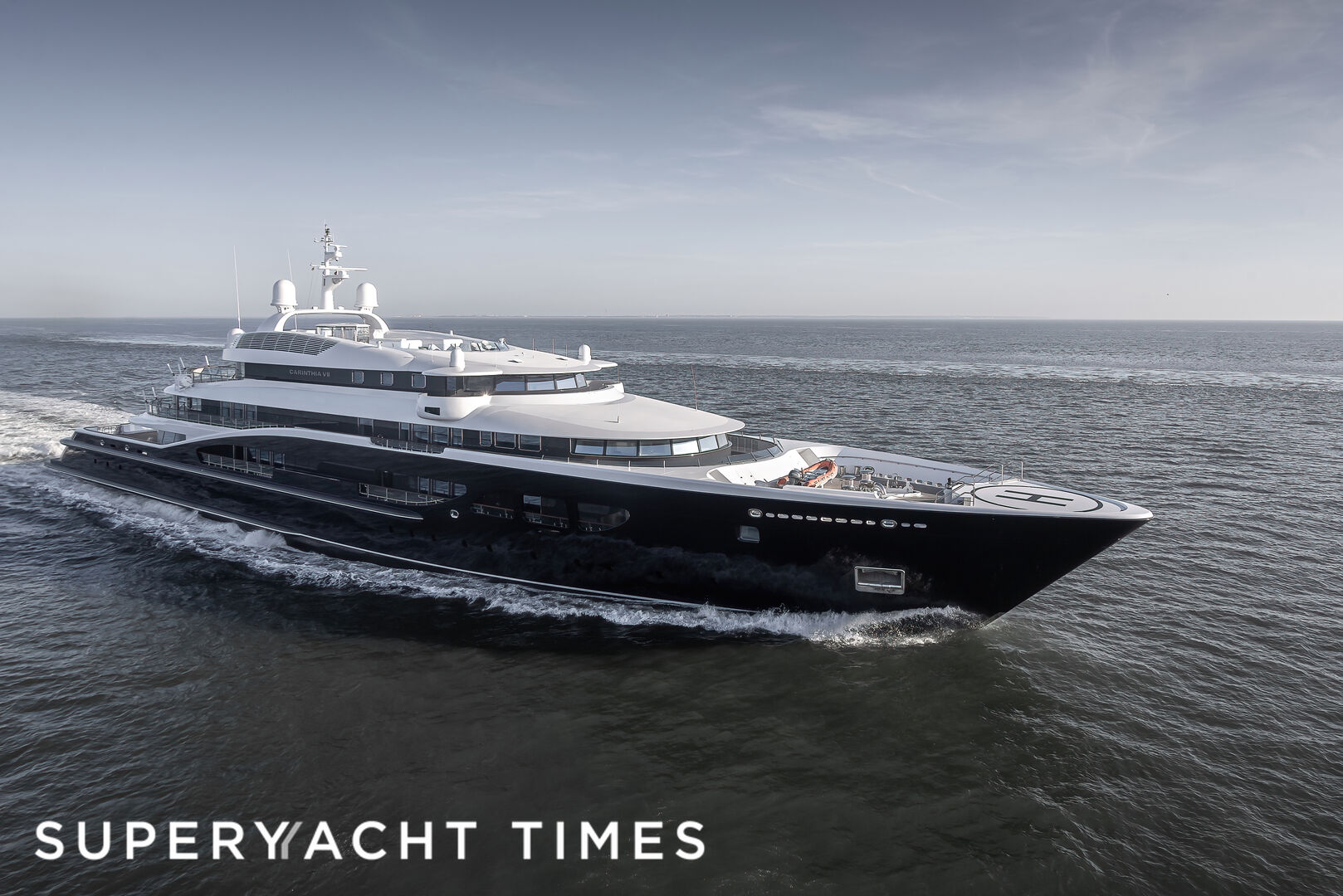Carinthia VII yacht cruising after refit