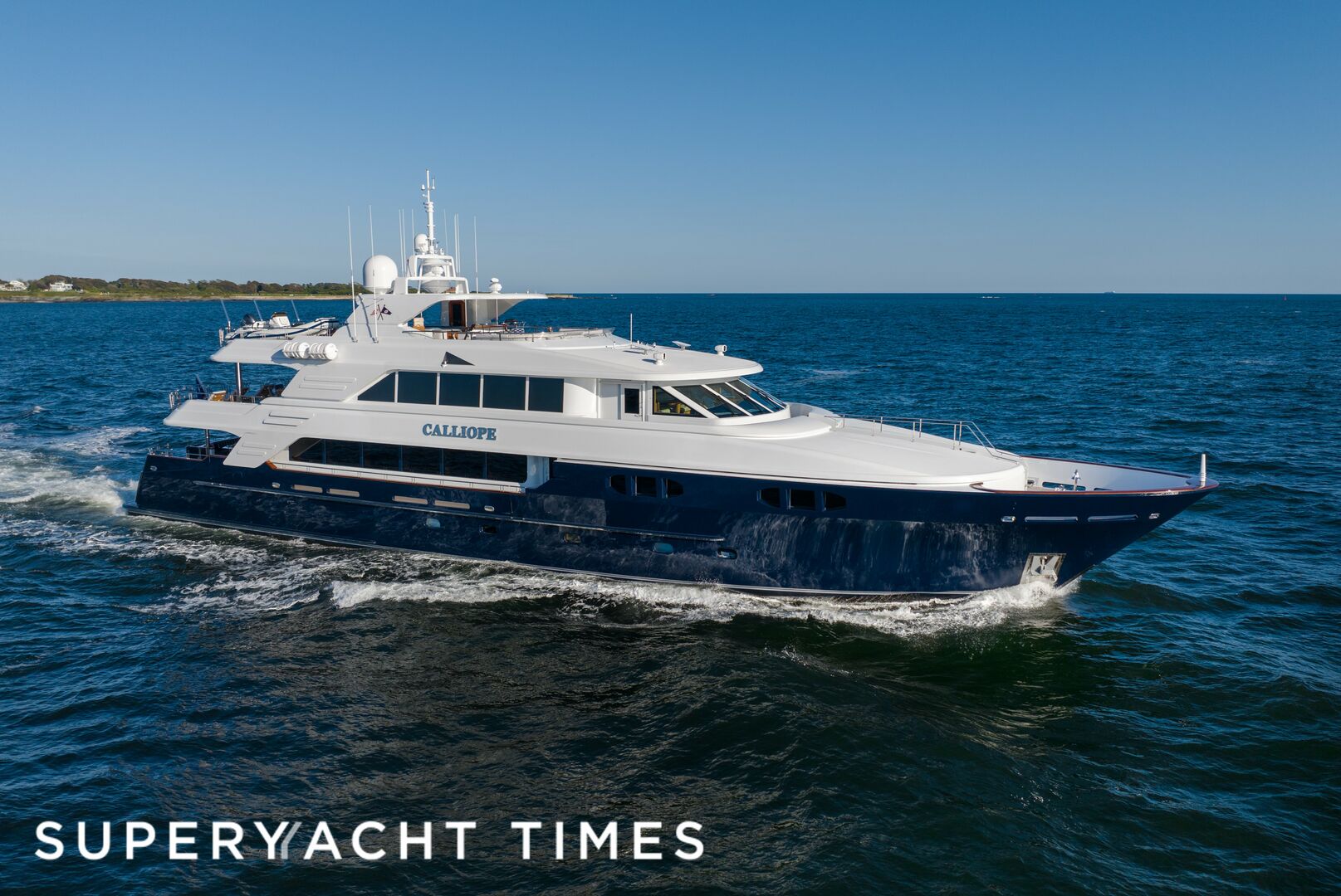 Richmond 43m motor yacht Calliope for sale