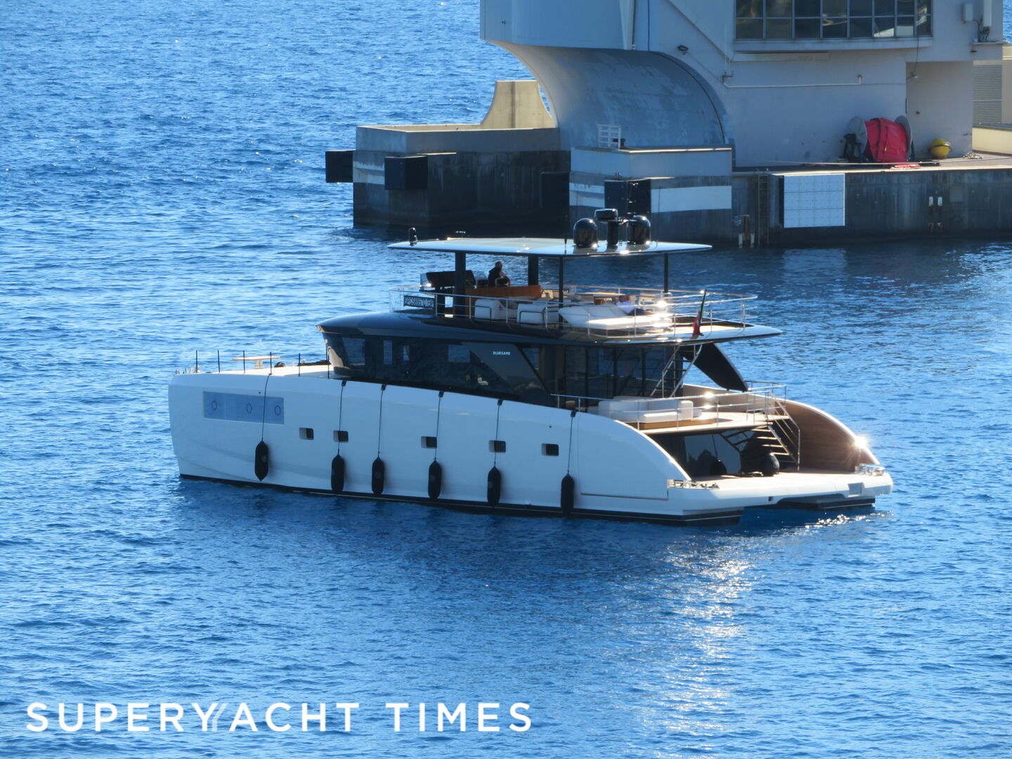 Bluegame BGM75/01 yacht at Monaco Yacht Show 2023