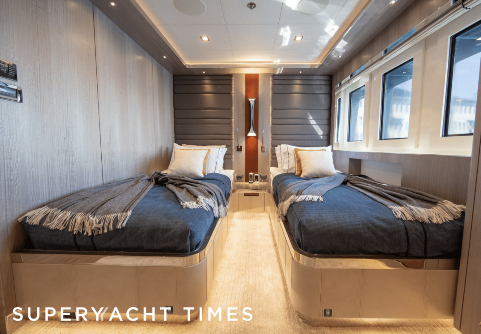 Starburst III yacht stateroom