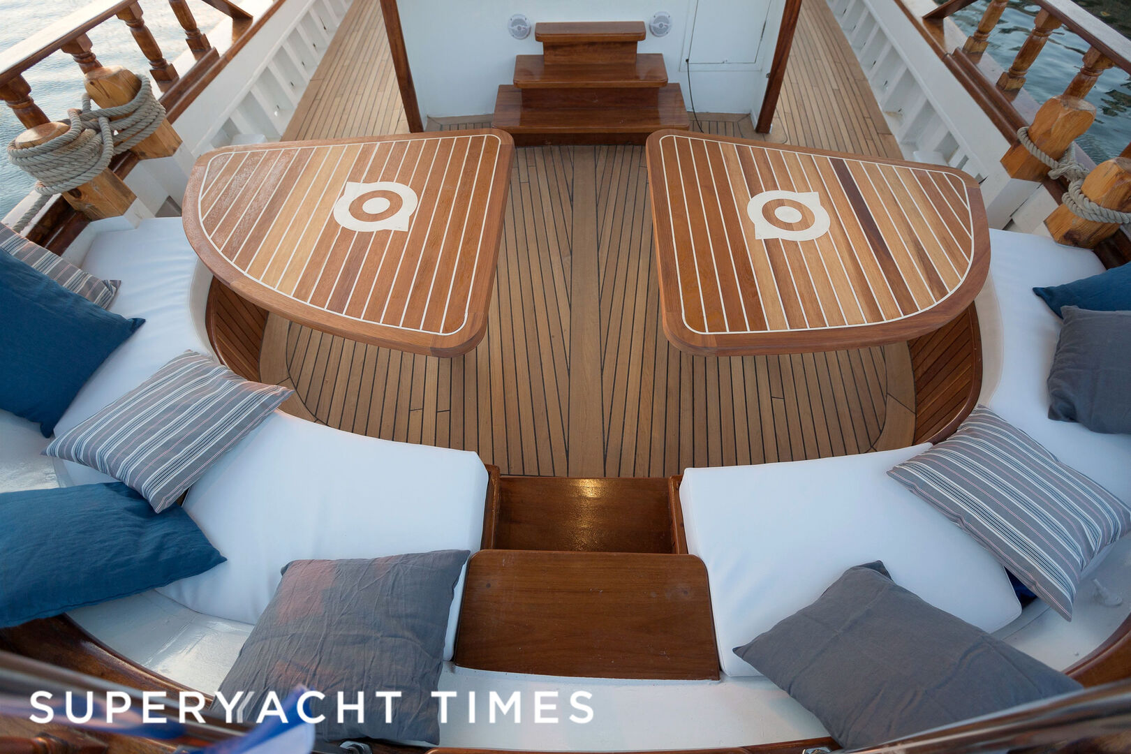 Cosmos yacht deck
