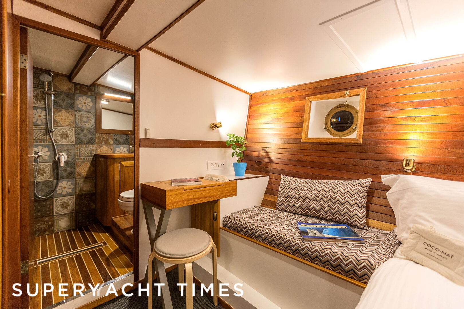 Cosmos yacht stateroom
