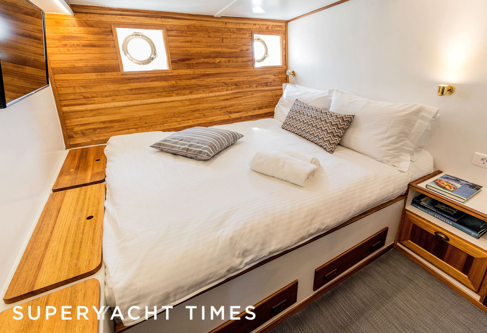 Cosmos yacht stateroom