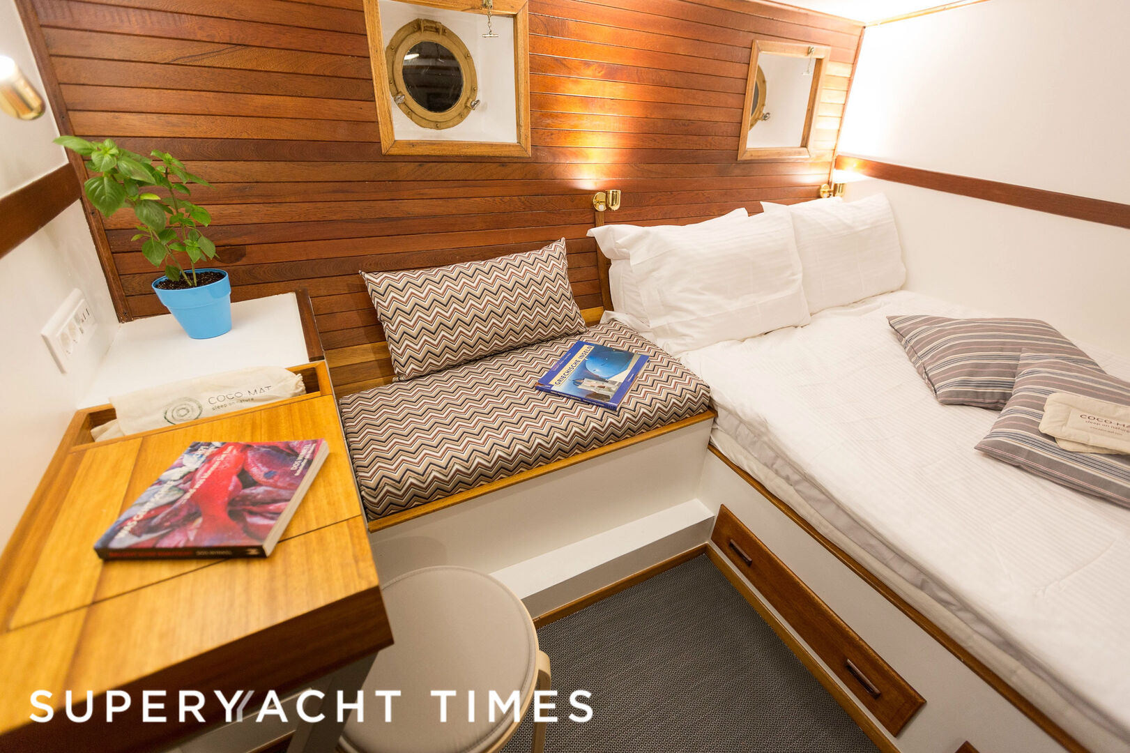 Cosmos yacht stateroom
