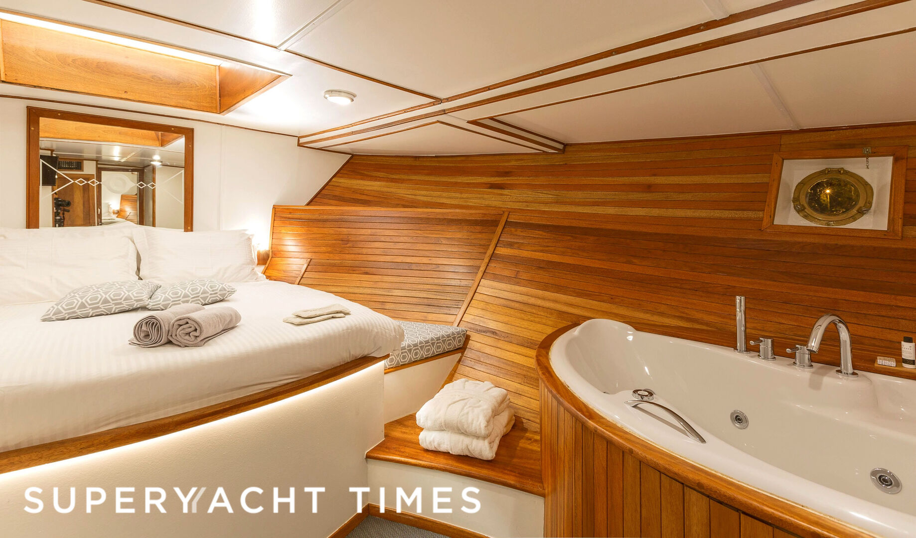 Cosmos yacht stateroom