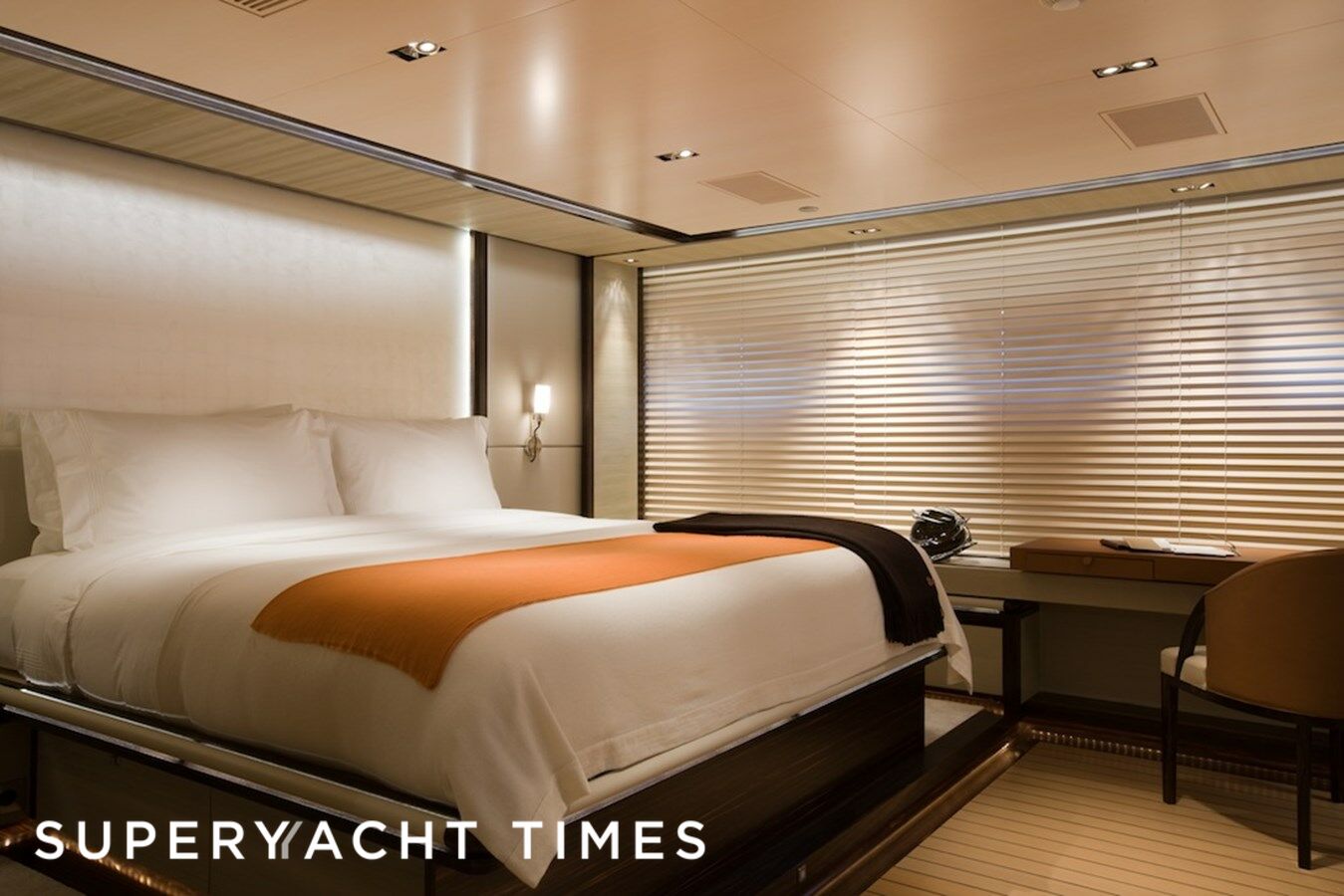 Bayesian yacht stateroom