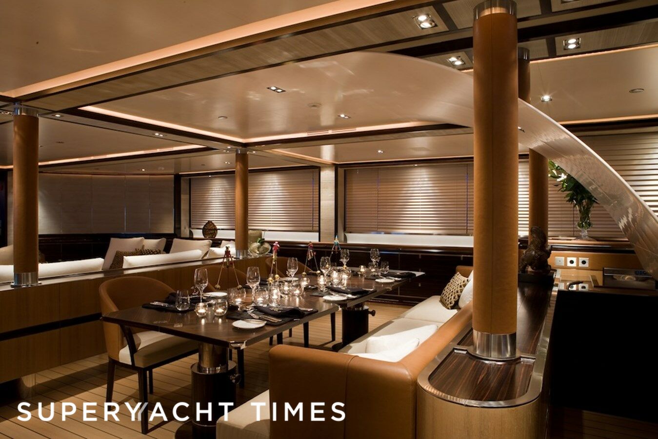 Bayesian yacht saloon