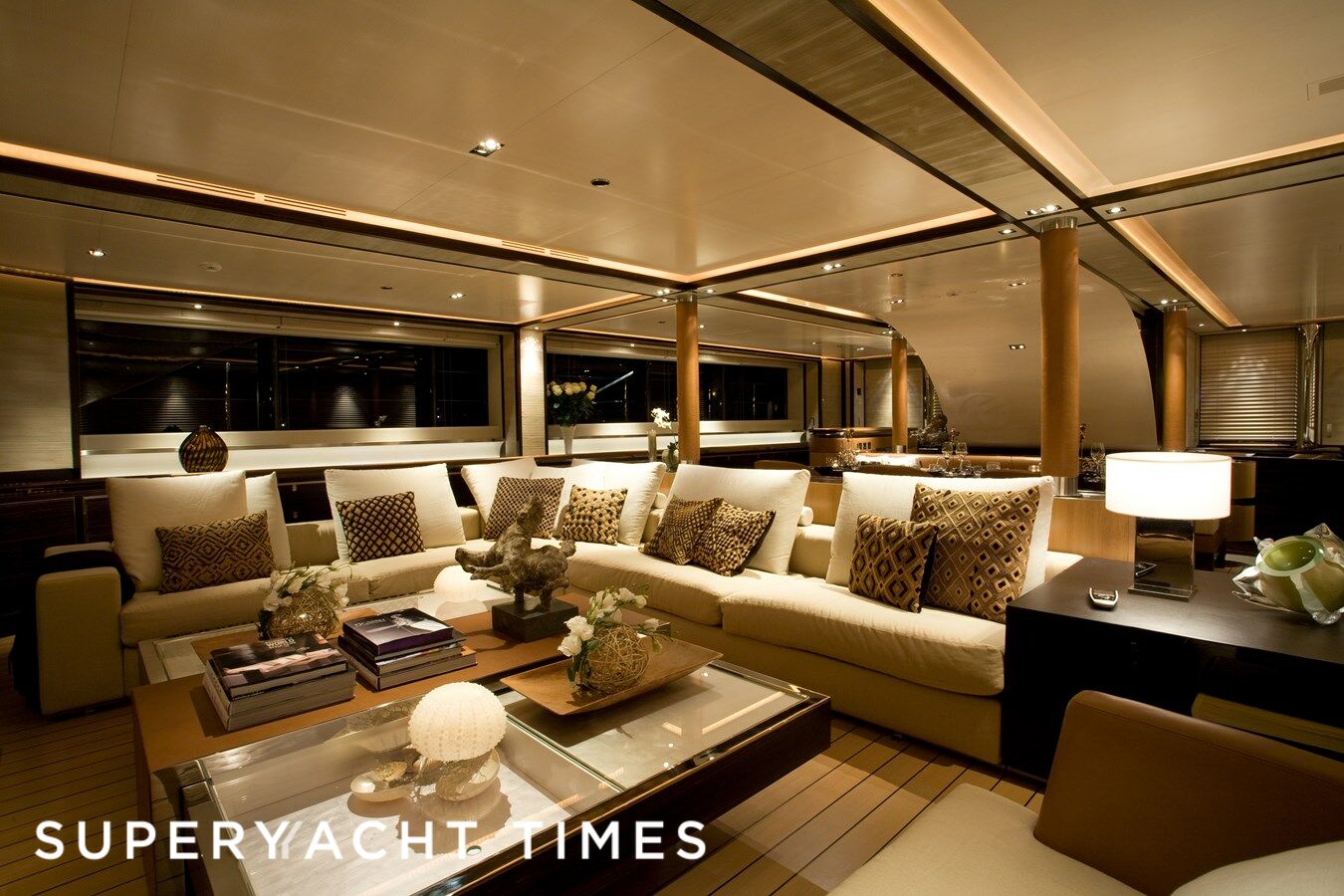 Bayesian yacht saloon