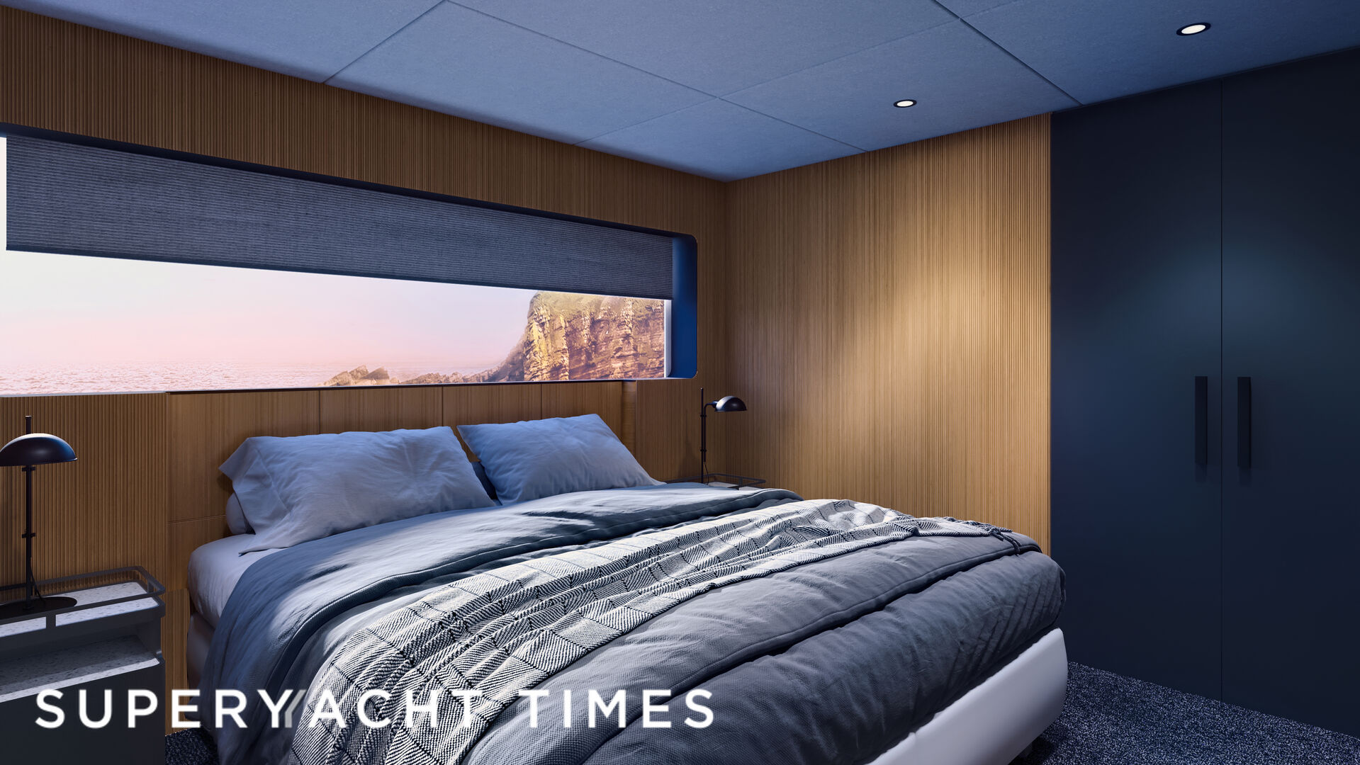 Numarine unveils interior renders of 31m 30XP hybrid yacht model