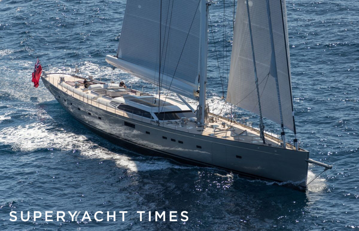 54m Baltic sailing yacht Pink Gin VI is undergoing a 10month refit at