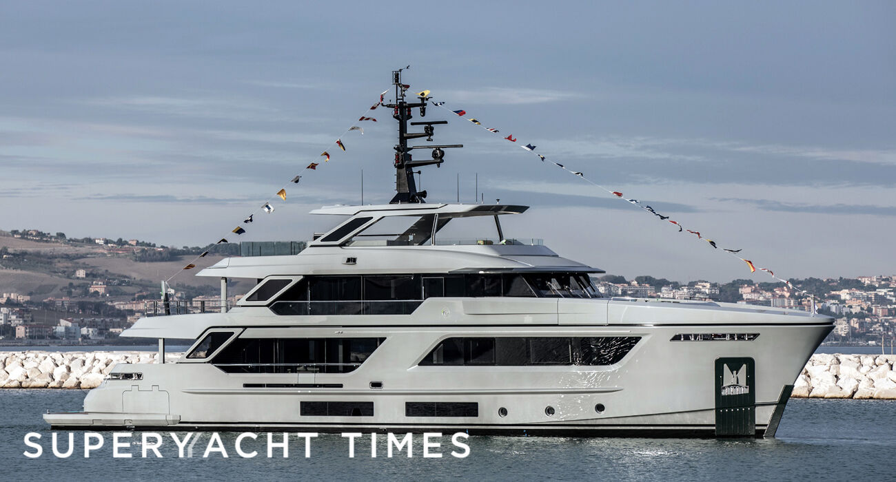 35m CdM RJ 115 motor yacht Pazienza delivered