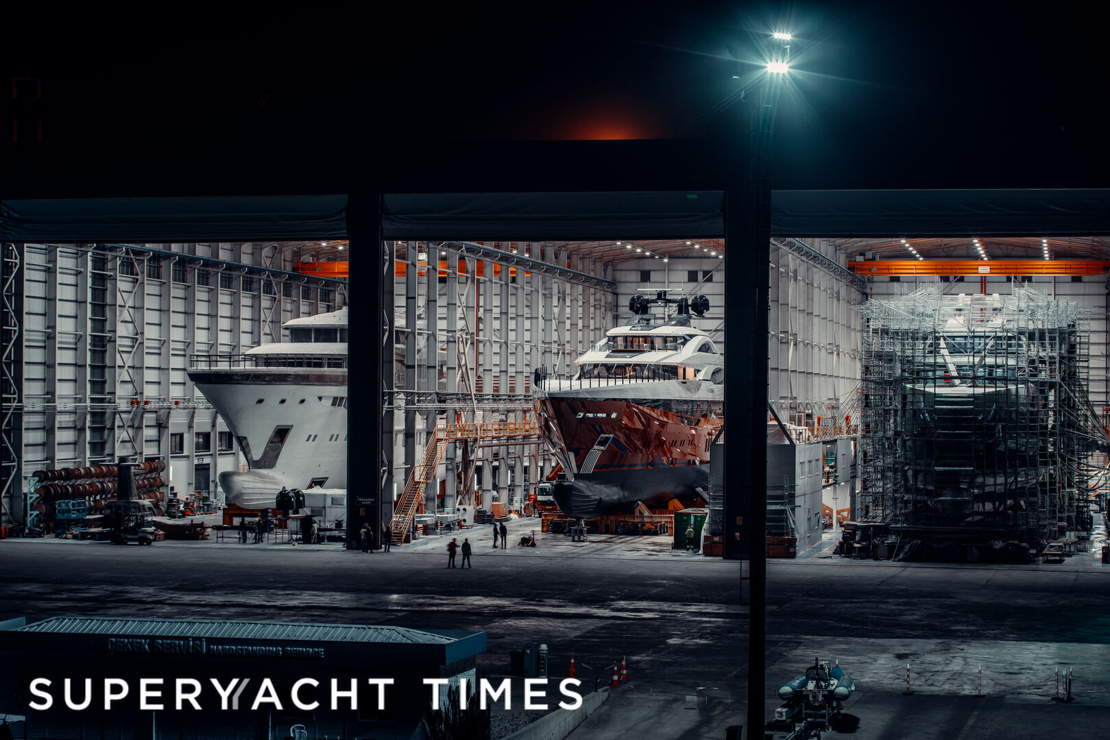 Behind shed doors: Exploring Bilgin Yachts' latest in-build projects