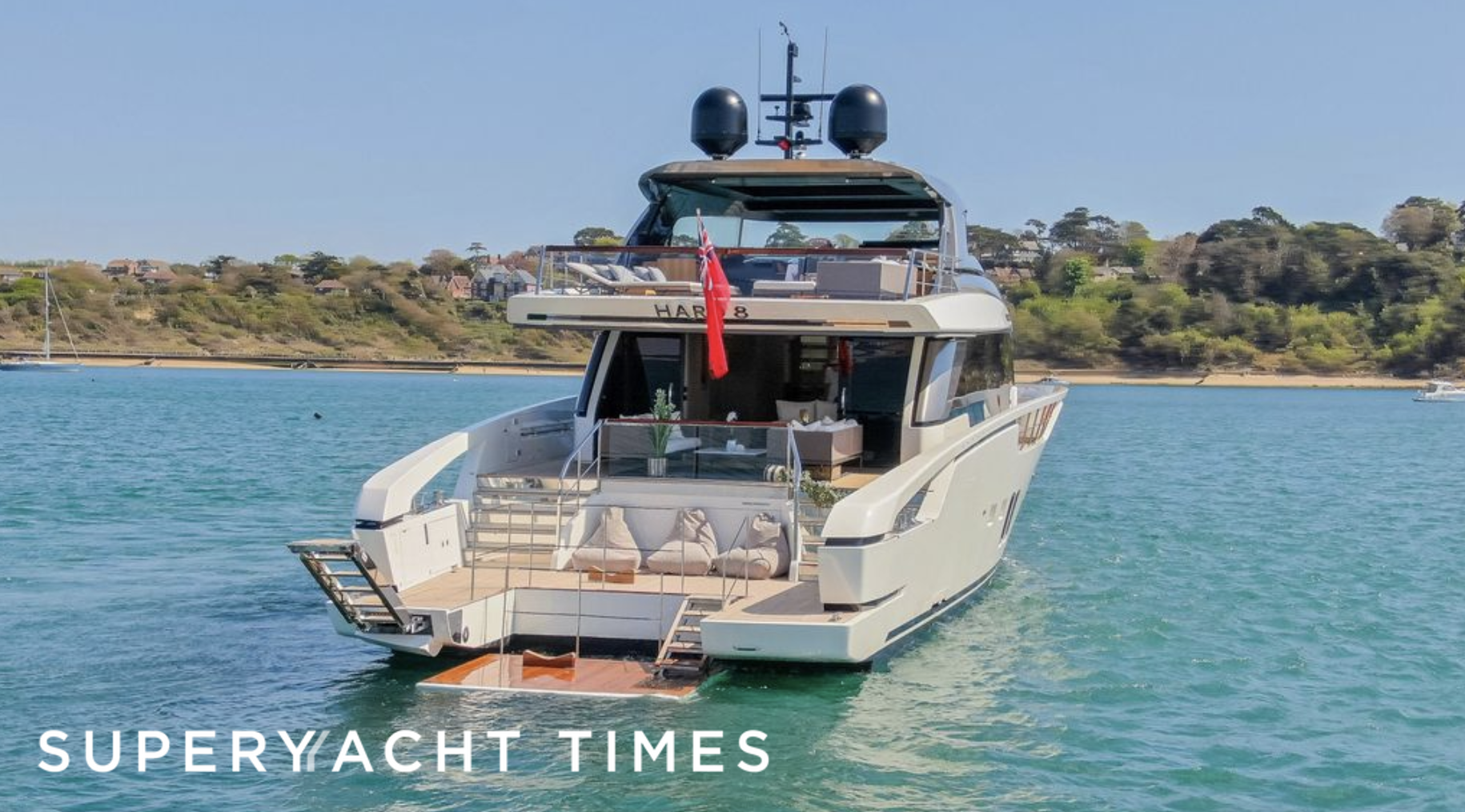 27m Sanlorenzo SX88 motor yacht Hard 8 sold