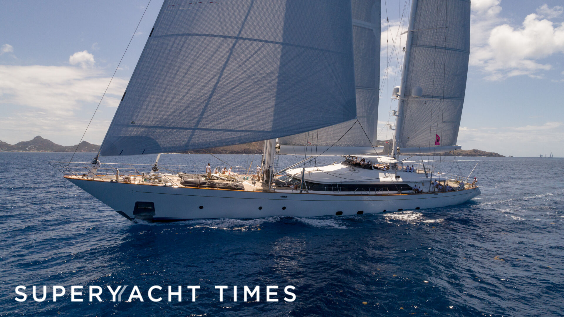 Sold Perini Navi’s 56m sailing yacht Rosehearty