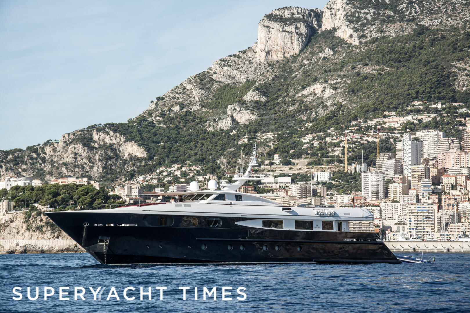 Sophia Blue anchored off Monaco
