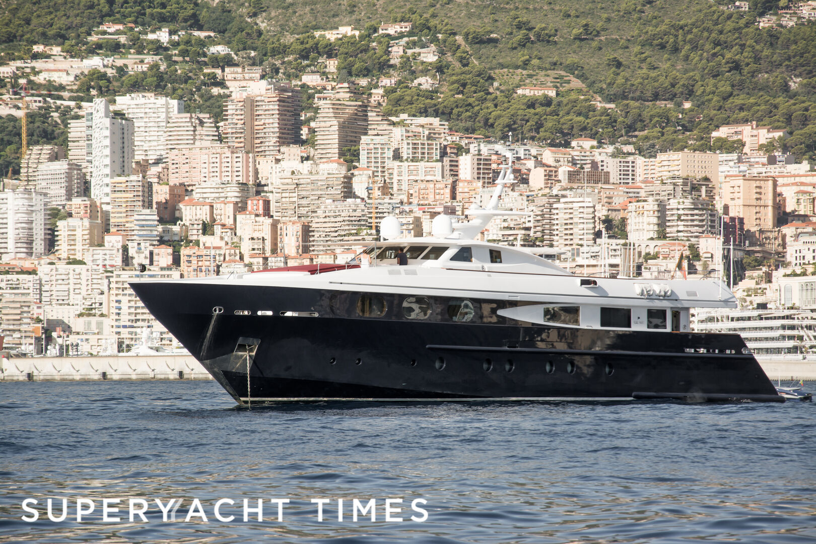 Sophia Blue anchored off Monaco