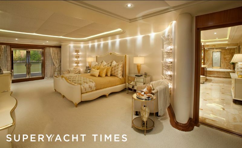 Attessa IV yacht stateroom