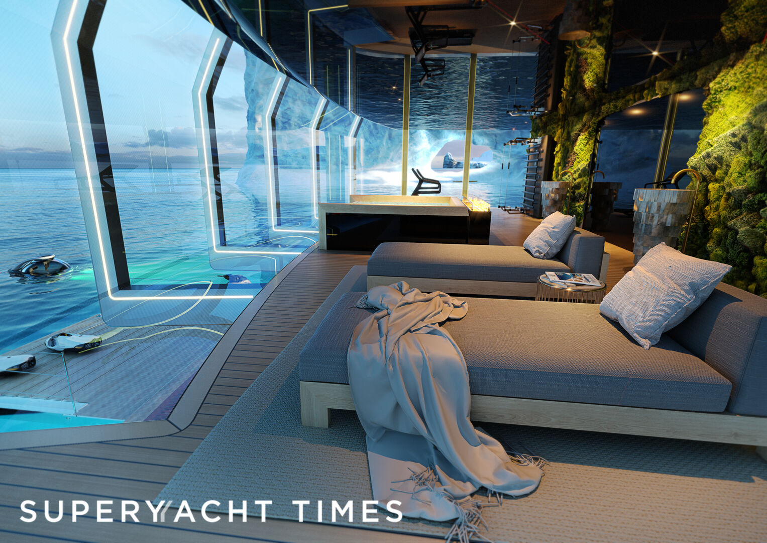 Admiral unveils the first renderings of the Admiral Explorer 70M superyacht