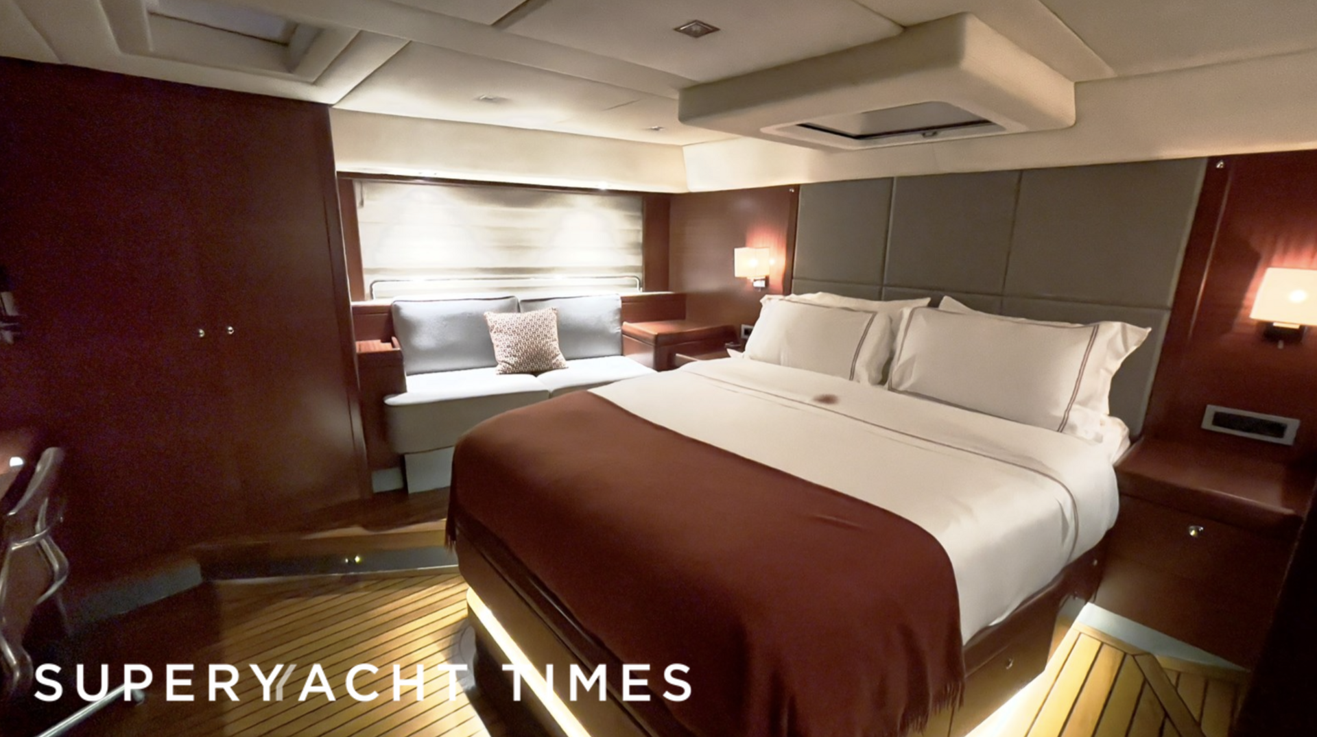 Assai yacht stateroom