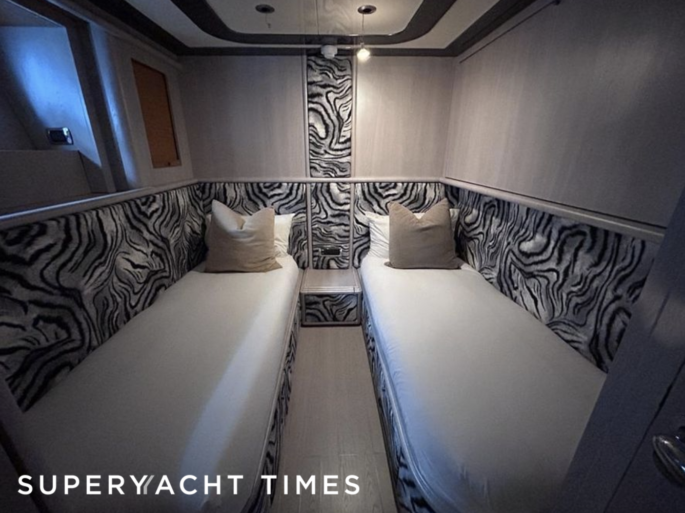 Miami Vice yacht stateroom