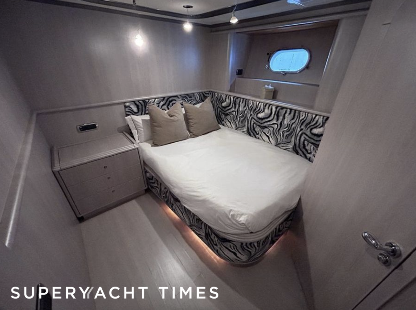 Miami Vice yacht stateroom