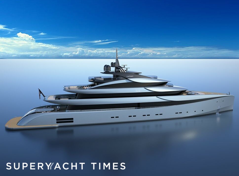 趣味 VALLICELLI Yacht Design Ani: The 80m Oceanco Simply Custom superyacht designed by