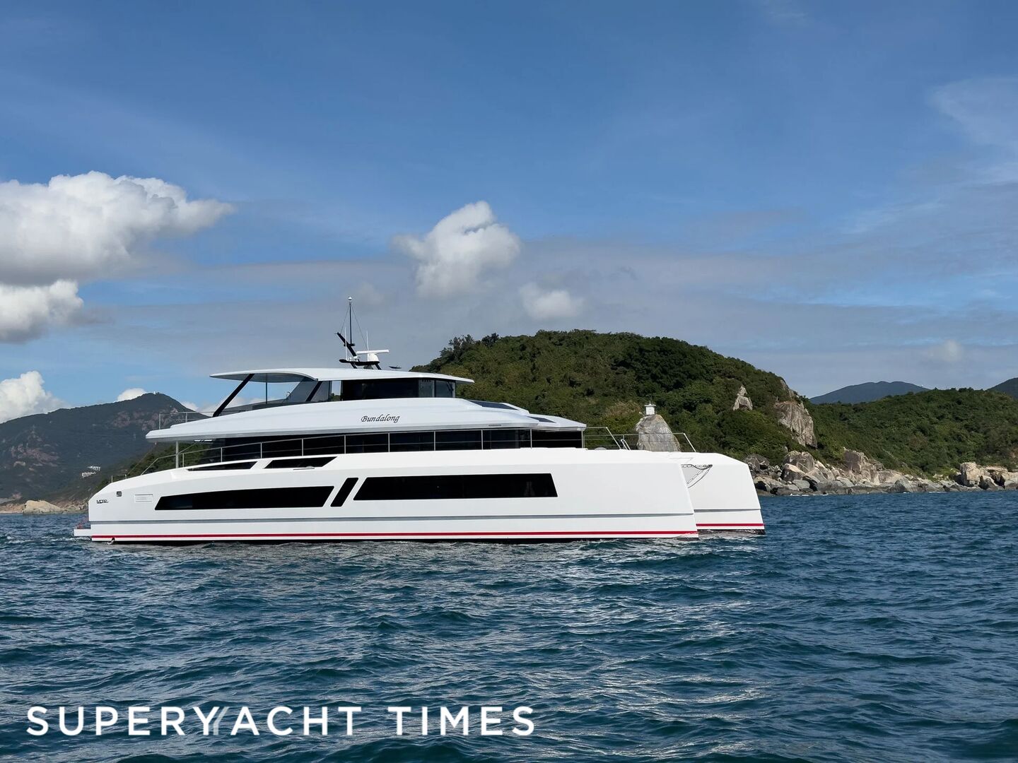 First look onboard 24m McConaghy MC82p catamaran Bundalong