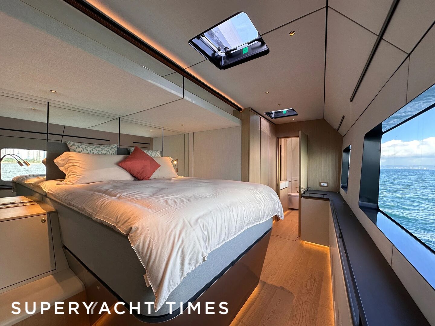 First look onboard 24m McConaghy MC82p catamaran Bundalong