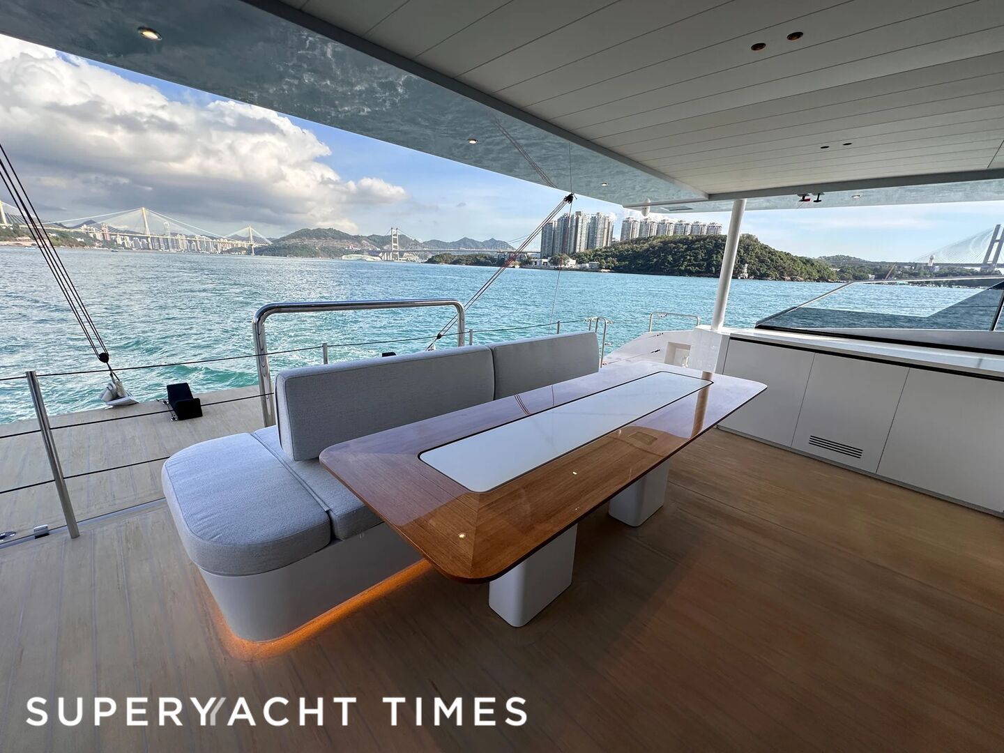 First look onboard 24m McConaghy MC82p catamaran Bundalong