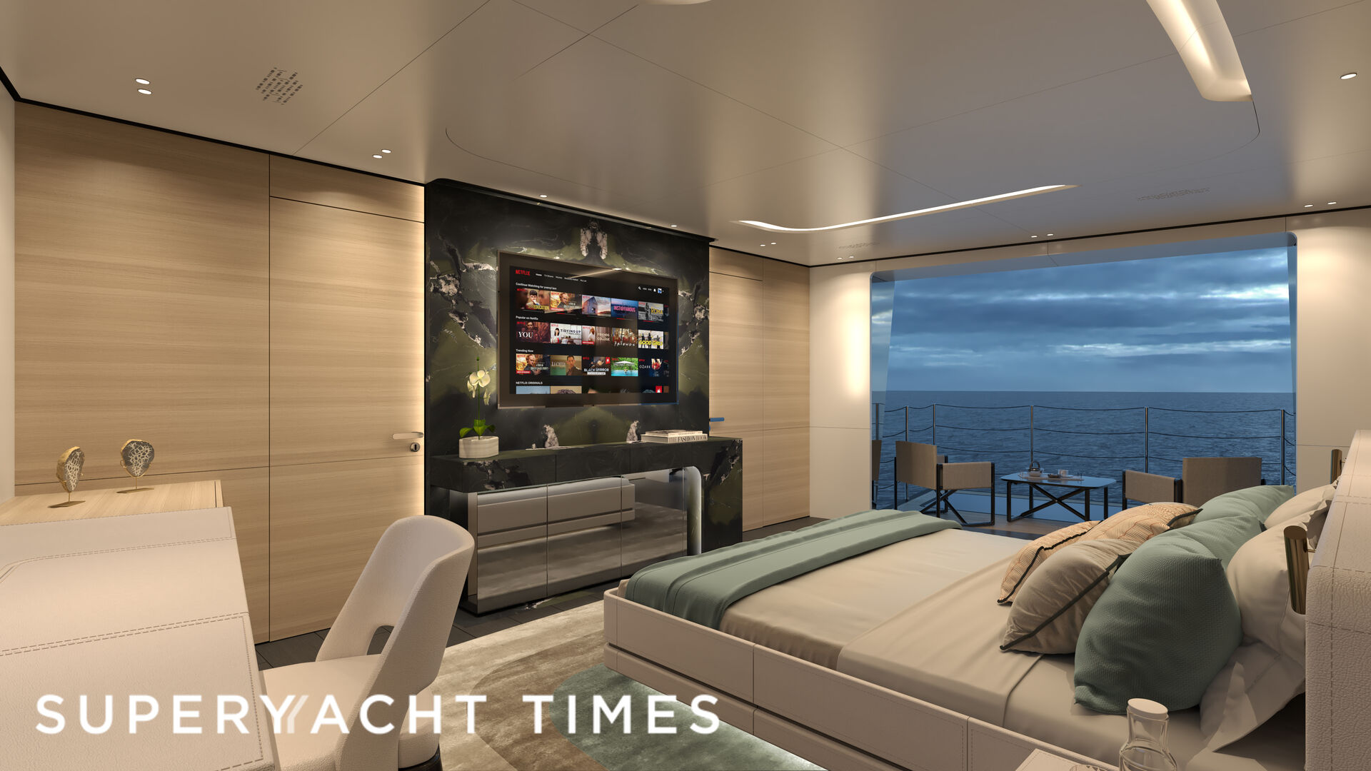 Orion One: Red Yacht Design interiors unveiled of 44m Orion superyacht
