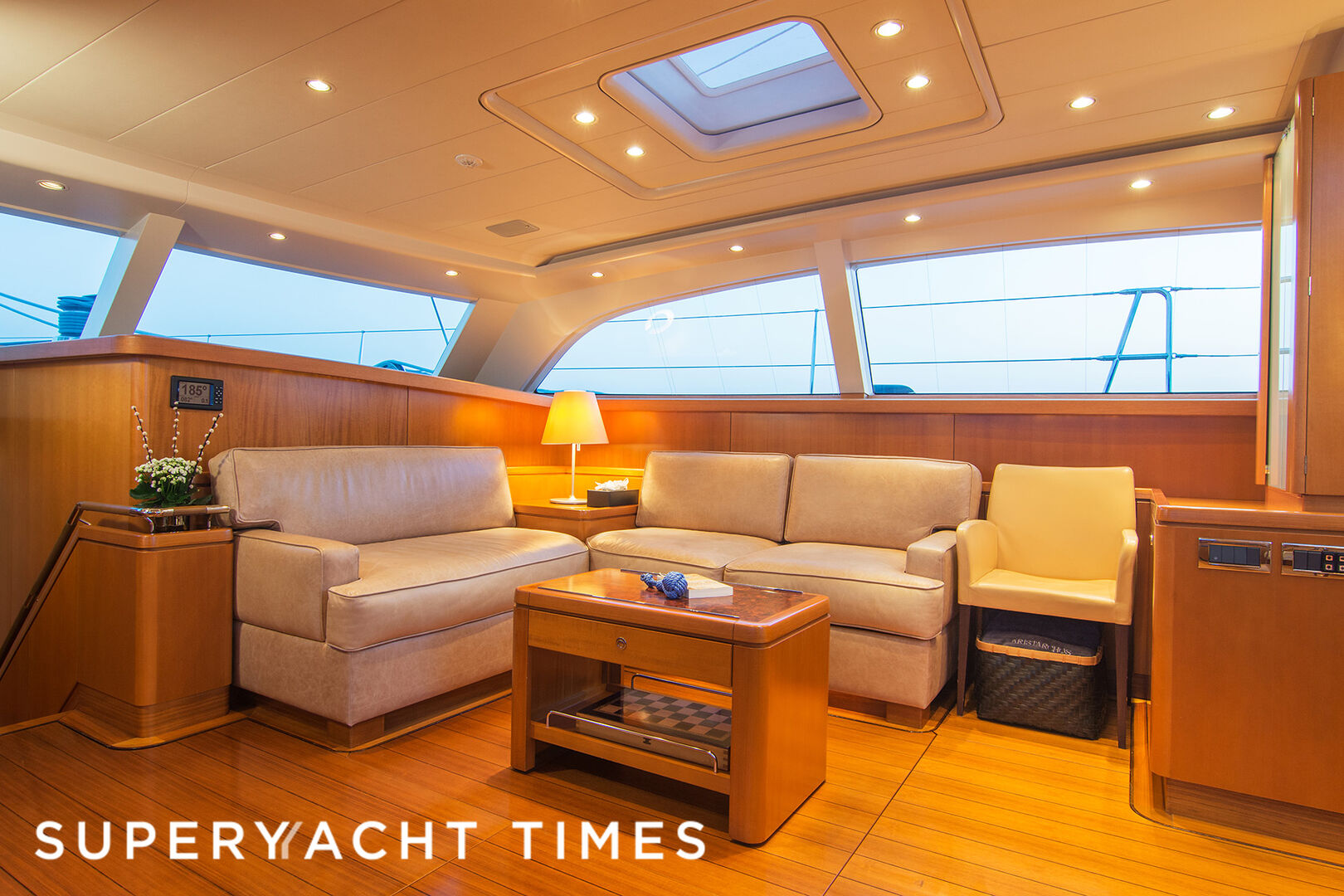 Aristarchos yacht saloon