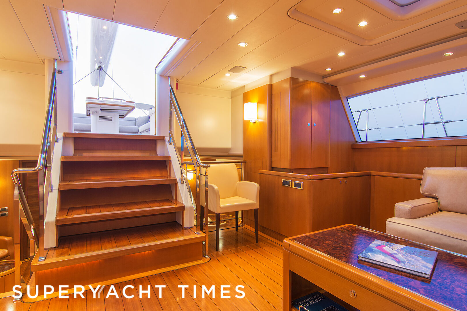 Aristarchos yacht saloon