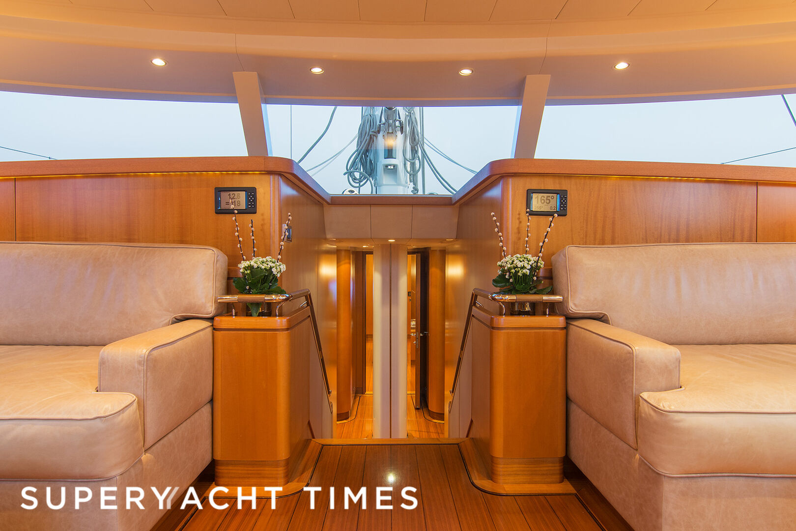 Aristarchos yacht saloon