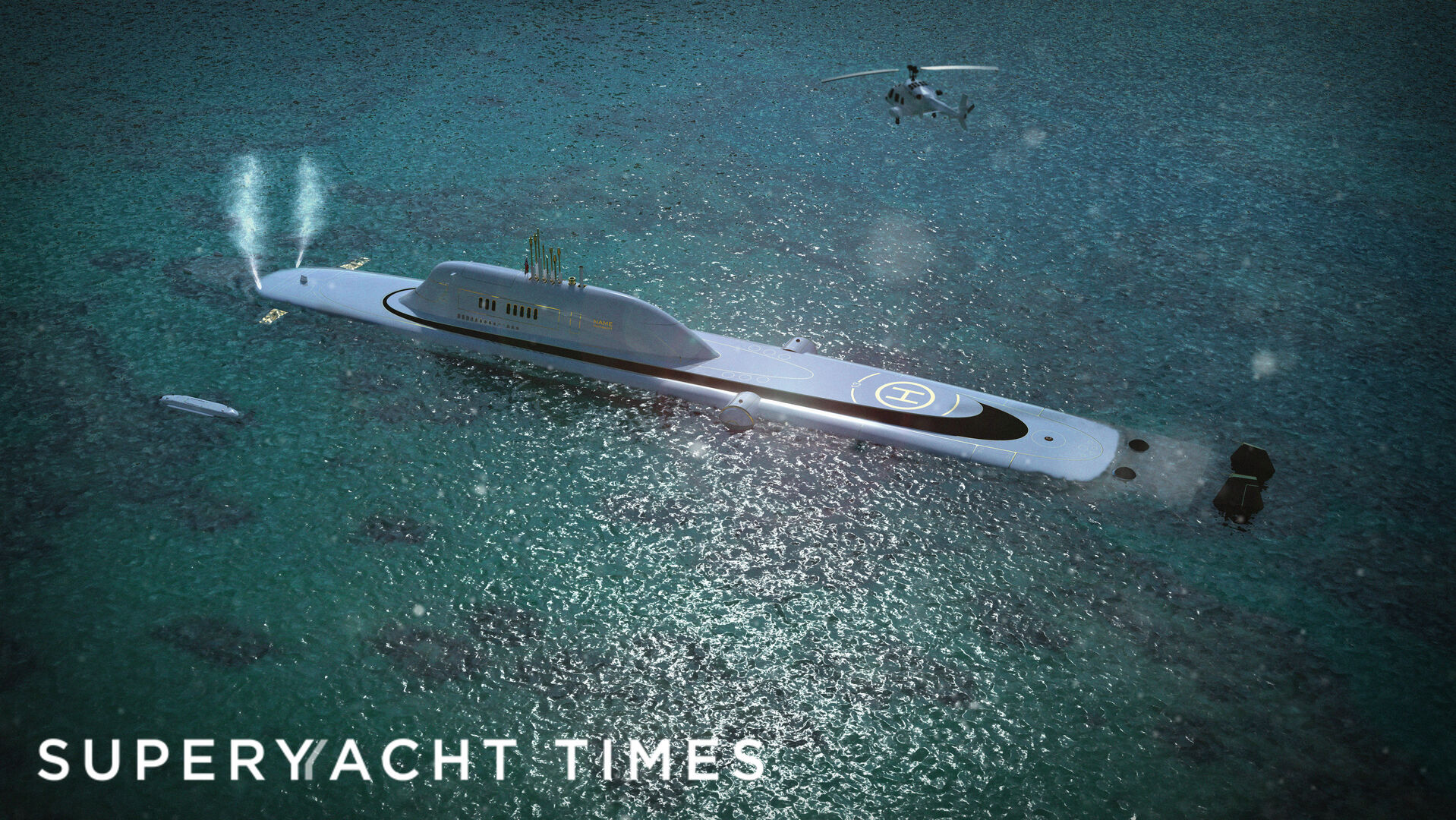 Introducing the 165m submersible superyacht concept Migaloo M5