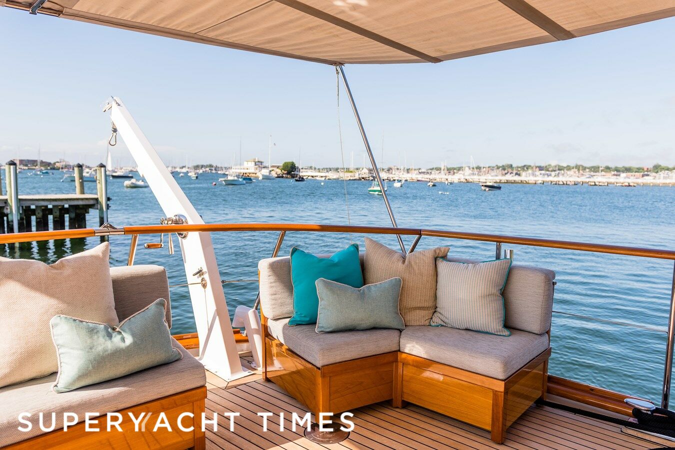 Serena yacht deck