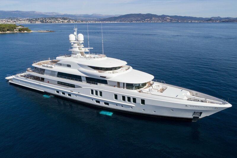 new secret superyacht