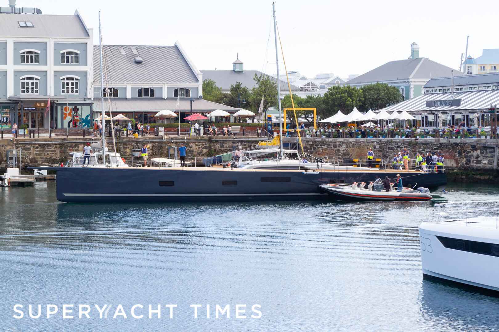 Liberty Squared yacht launch