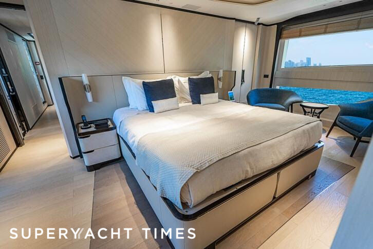 Bella Vita yacht stateroom