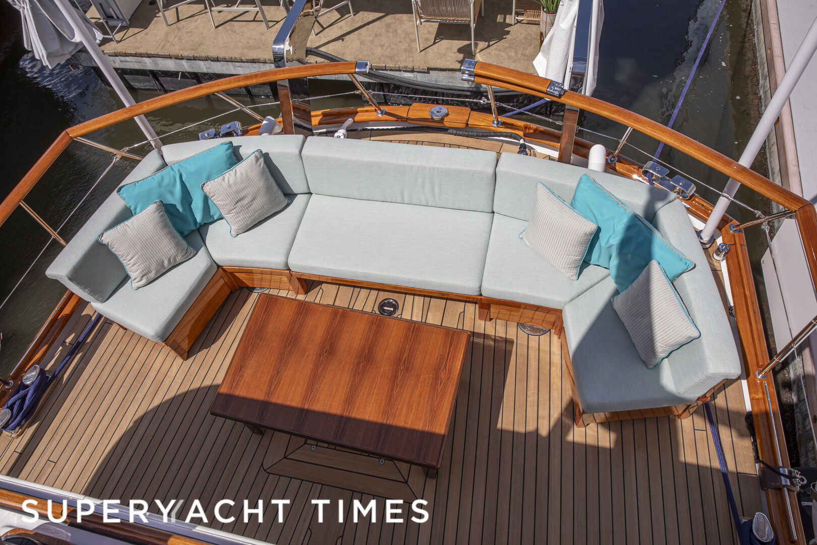 Serena yacht deck