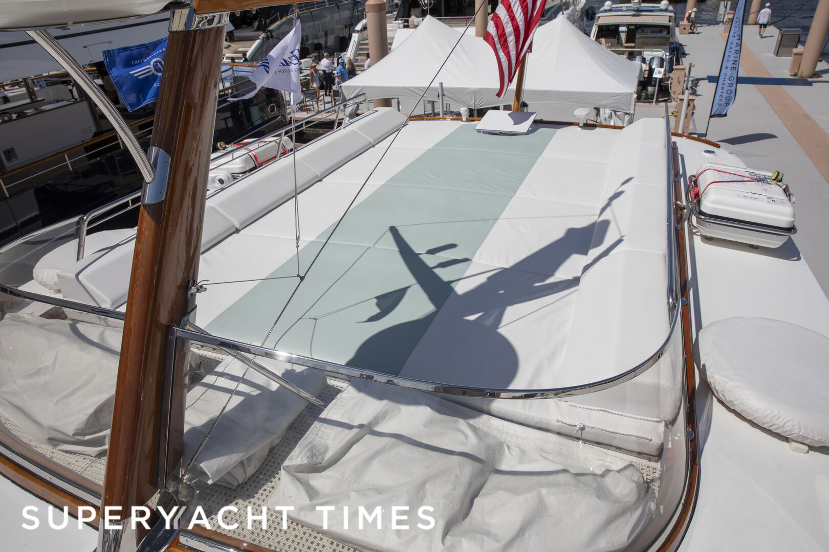 Serena yacht deck