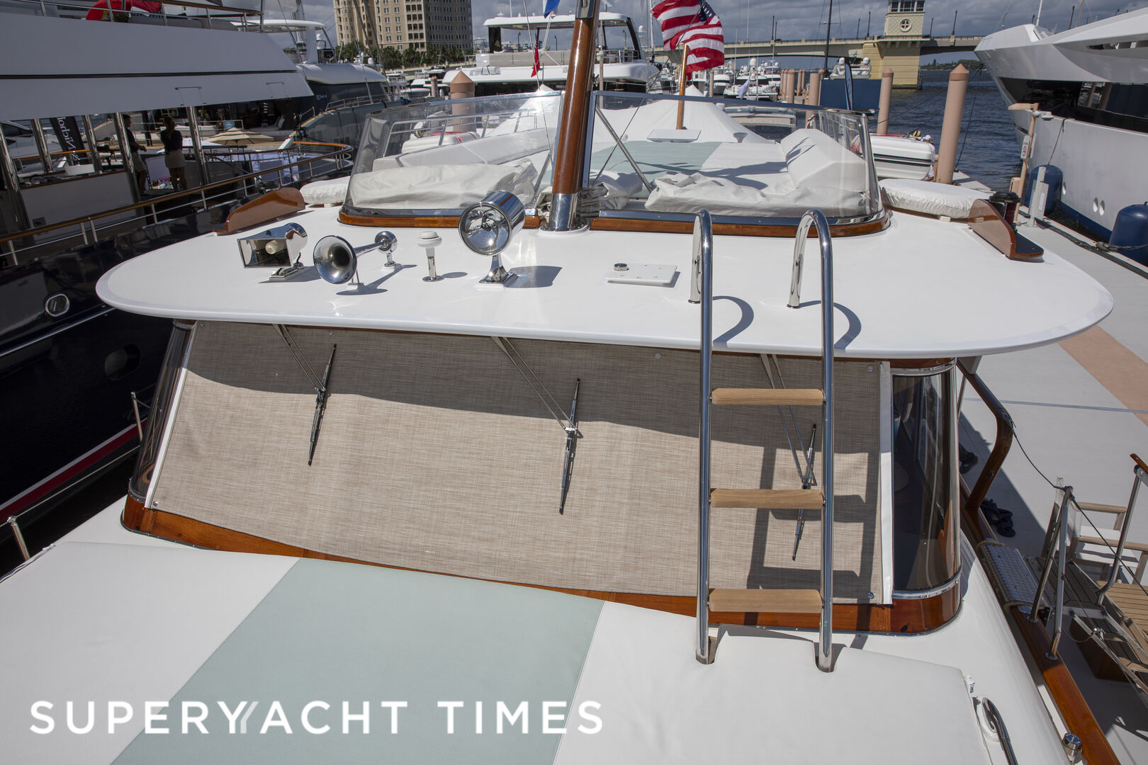 Serena yacht deck